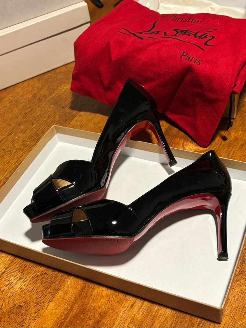 Christian Louboutin Shelleymat 85 in Size 34